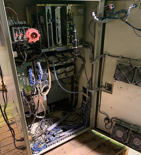 Used MOTOMAN ES200N 6 AXIS CNC ROBOT WITH NX100 CONTROLLER ON 16' 7TH AXIS TRACK