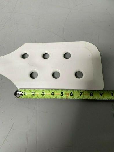 Used Remco 67765 White Polypropylene 52" Paddle Scraper With Holes