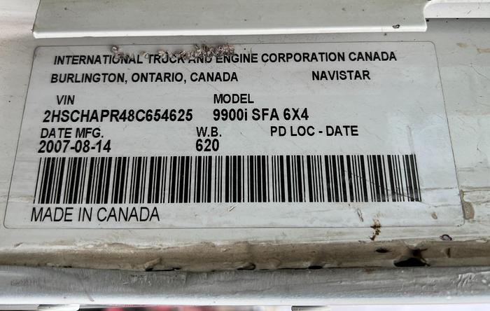 Used 2008 International Kill Truck