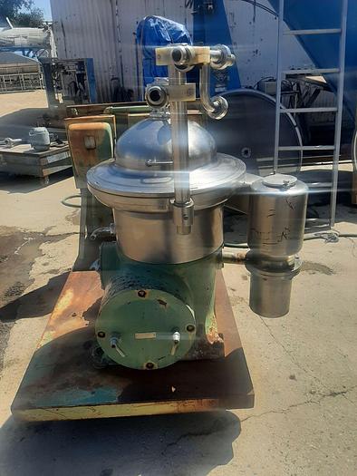 Used Centrifuge, Disc, Auto, Westfalia, SAMR-3036, 316 S/st, 10 HP #S202785