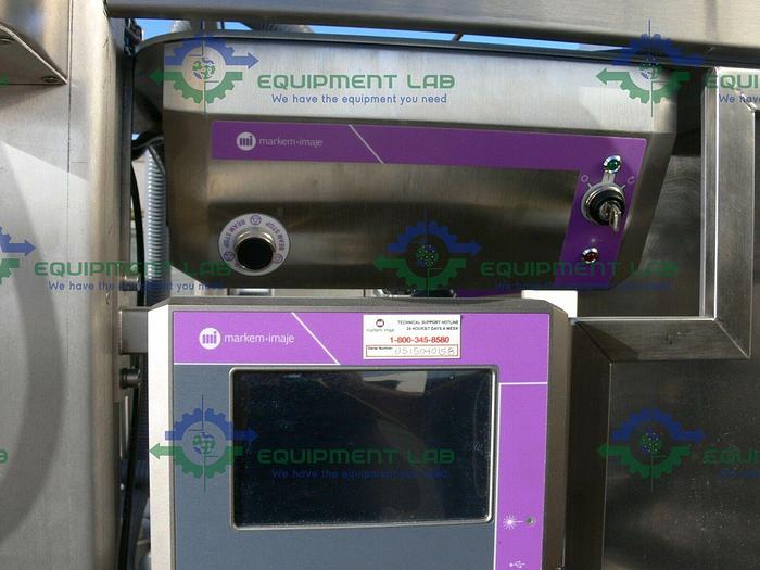 Used Gernep LABETTA 28-1056 Labeler w/ 2 Herma 400S, Markem-Imaje SmartLase C350L