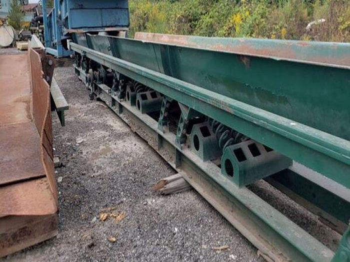 Used 24" x 77' Edem Balanced Vibrating Conveyor