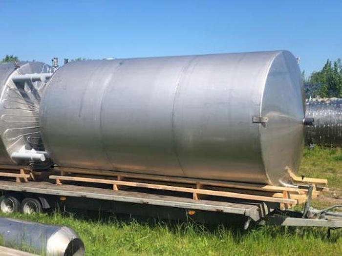 Used 12 m3 stainless steel tanks