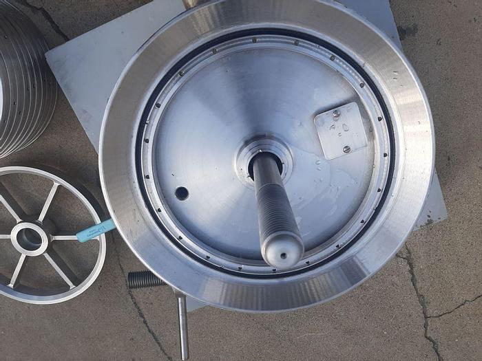 Used Filter, Pressure Leaf, Columbia, Mdl C-12-D-1-316, 316 S/st, VT/HL #S744550