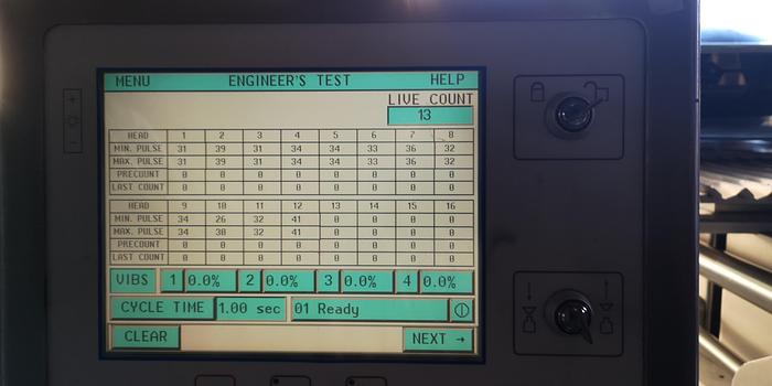 Used 2002 D T Swiftpack Tablet Counter 12 Lane sv2