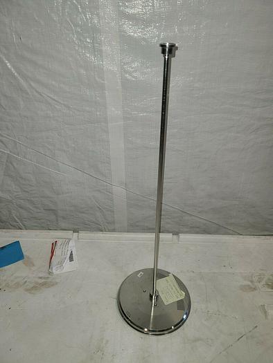 Used Biogen 24803 BPG 200 Adapter Plate 19 1112 81 Stainless Steel