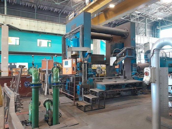 Used Two (2) Used 74" (1880mm) TwinRoll Continuous Aluminum Strip