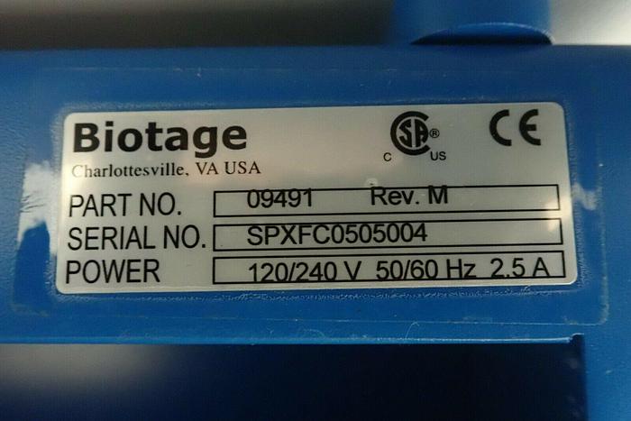 Used Biotage SPX 09491 Rev M Flash Chromatography w/ 09722 Monitor, Econ LCD 2073 A
