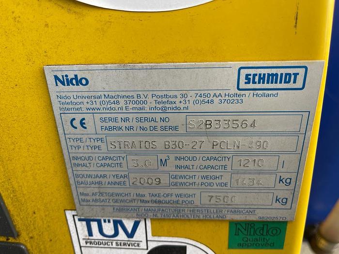 Gebruikt 2009 Nido Stratos B30-27 PCLN-490