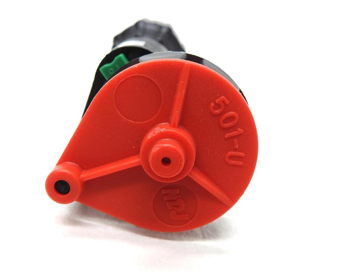 Naandanjain 501-U 1/2" Female Nozzle 1.8 Green Sprinkler 5151618 - NEW