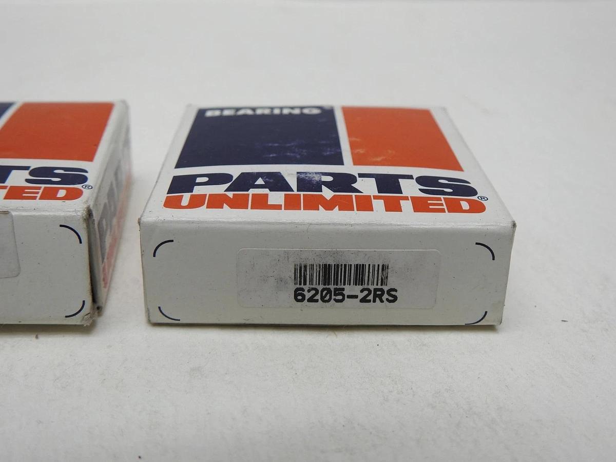 2 p/k - Parts Unlimited 6205-2RS 6205 2RS - NEW!