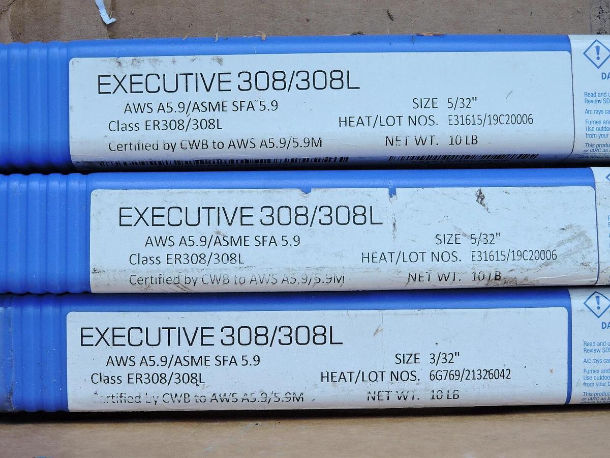 ER308/308L TIG Stainless Steel Welding Rod 5/32" - 36" - (30 LB TOTAL!)