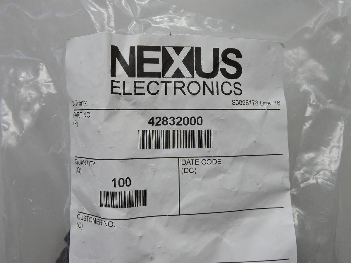 Lot of 100 Nexus - 42832000 FEP - Connectors
