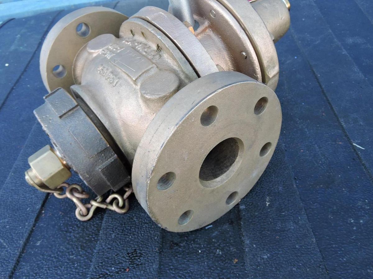 CLA-VAL 1-1/2" Control Valve (# 100PM-4) 1564303E 7HH 4810-01-264-7228 - NOB NEW