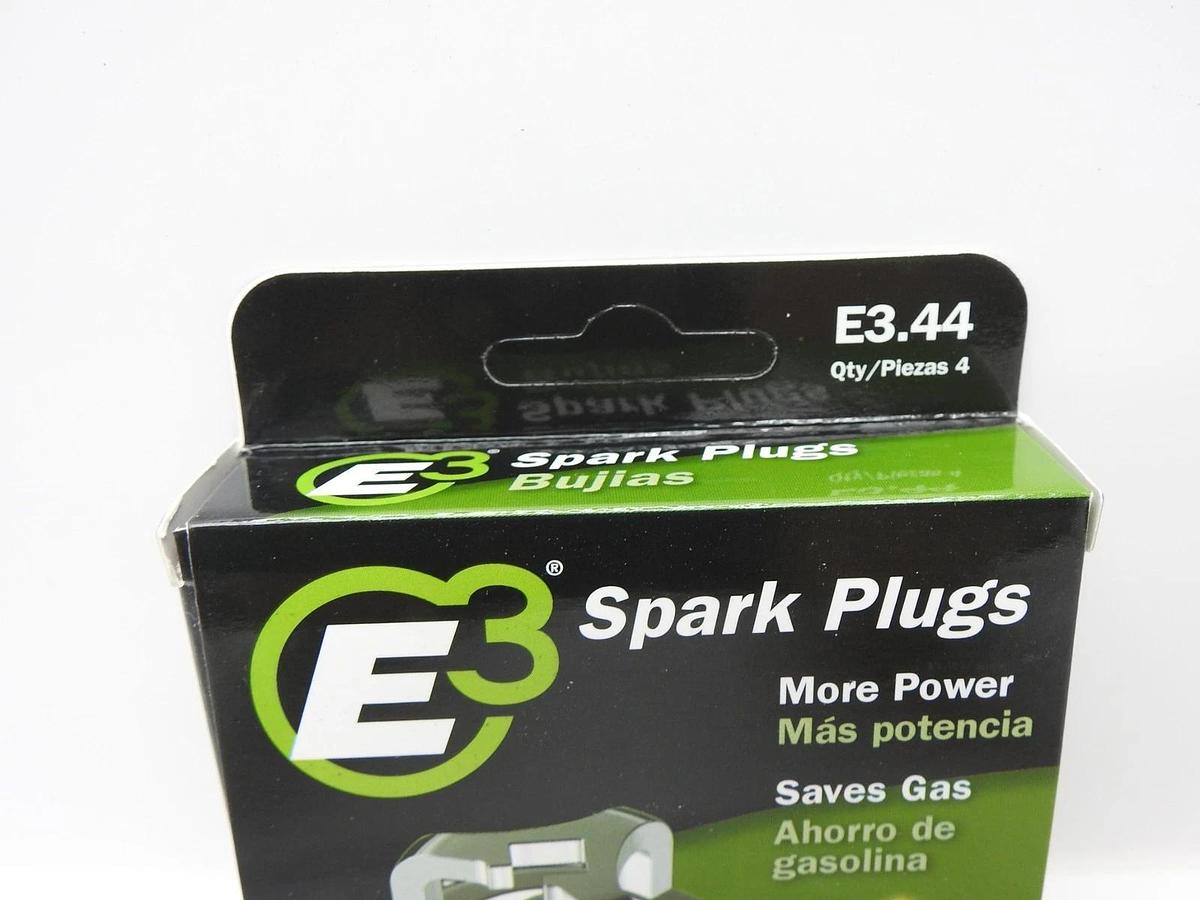 (4) E3 Spark Plugs E3.44 Premium Automotive Spark Plug GENUINE NEW
