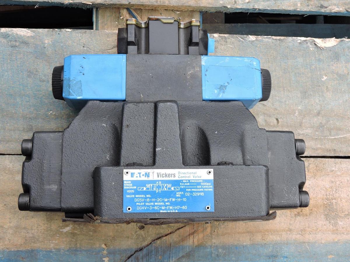 Eaton Vickers DG5V-8-H-2C-M-FW-H-10 VALVE with Pilot valve DG4V-3-6C-M-FW-H7-60