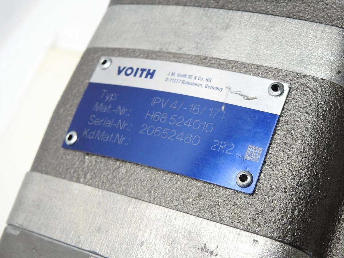 Voith 3-Section Hydraulic Gear Pump IPV4-16-171 H68.524010 IPV4-32 159.00730110