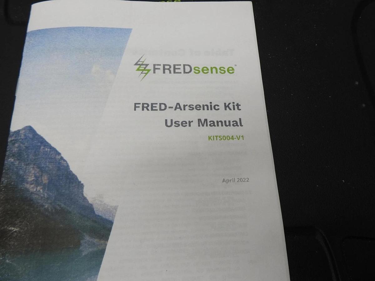 FREDsense PFAS Portable Field Testing Device Detection System