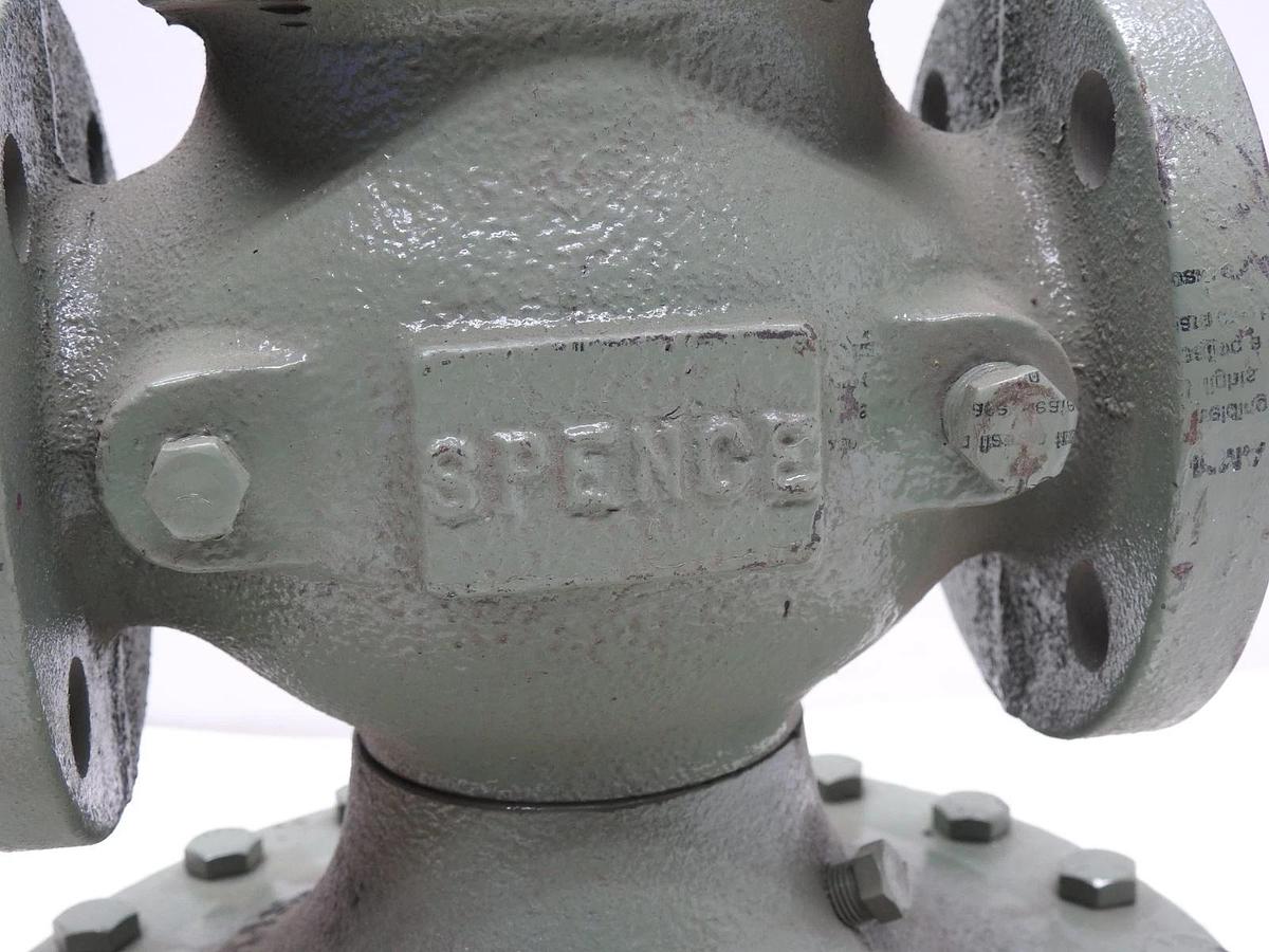 Spence E Main Cast Iron Steam Control Valve 1-1/2"Flgd 125# E-C1G1A1 - NOB NEW!