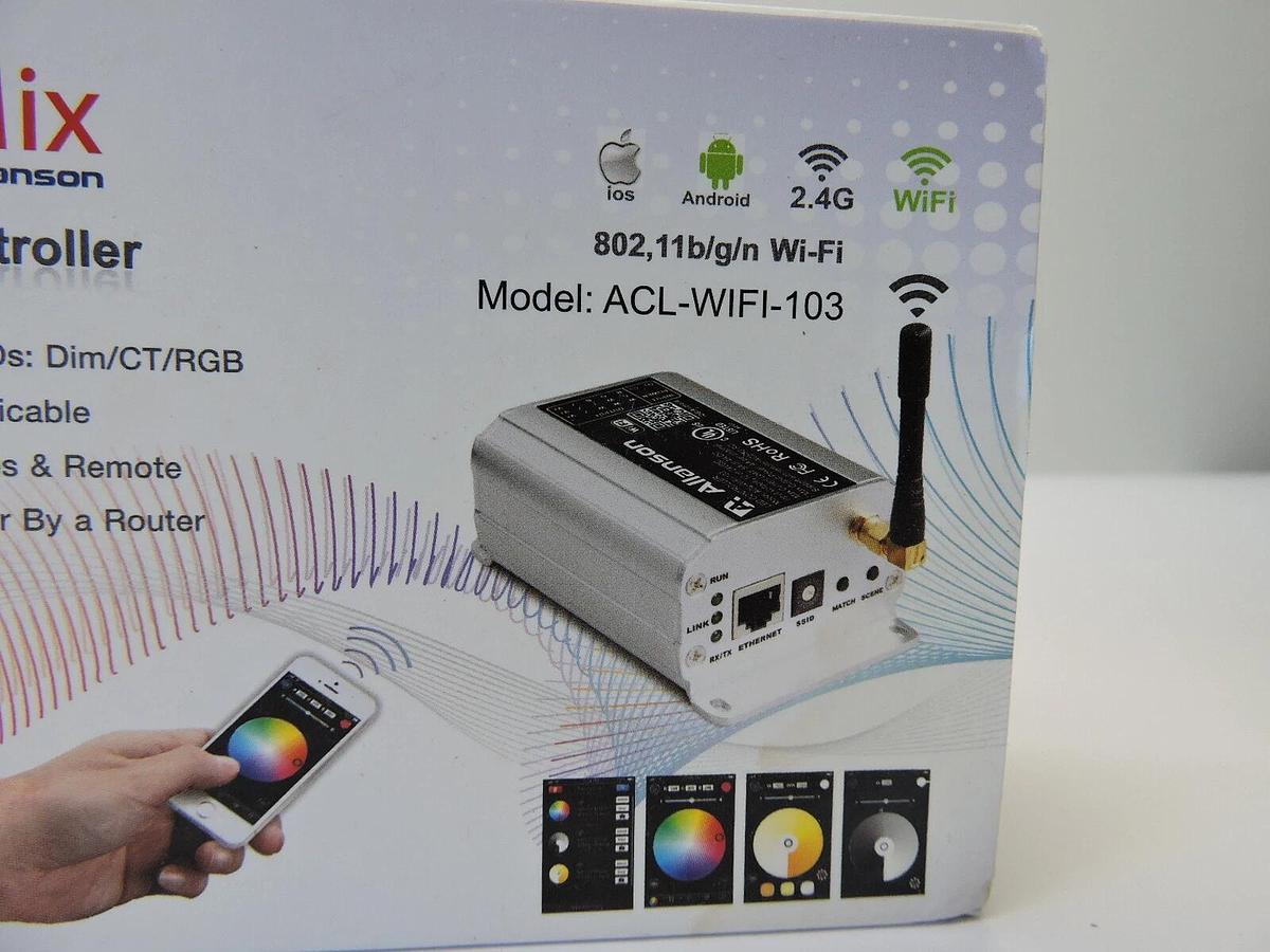 Allanson ACL-WIFI-103 – WIFI-CONTROLLER Stand-alone Non-DMX system - NEW!