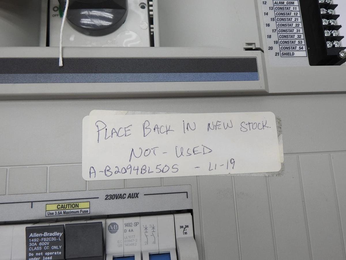 Allen Bradley 2094-BL50S SERIES B 460v Line Interface Module - READ DESC