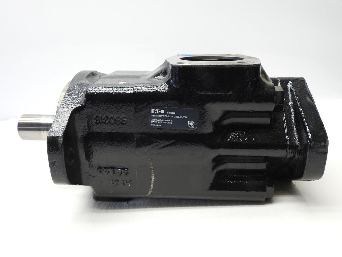 Eaton Vickers VQT 35VQTBS Series Single Unit Thru Drive Vane Pump 02-125549-1