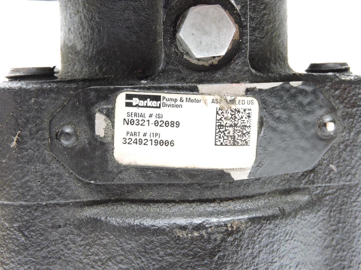Genuine Parker 3249219006 Commercial Intertech Gear Motor - READ!