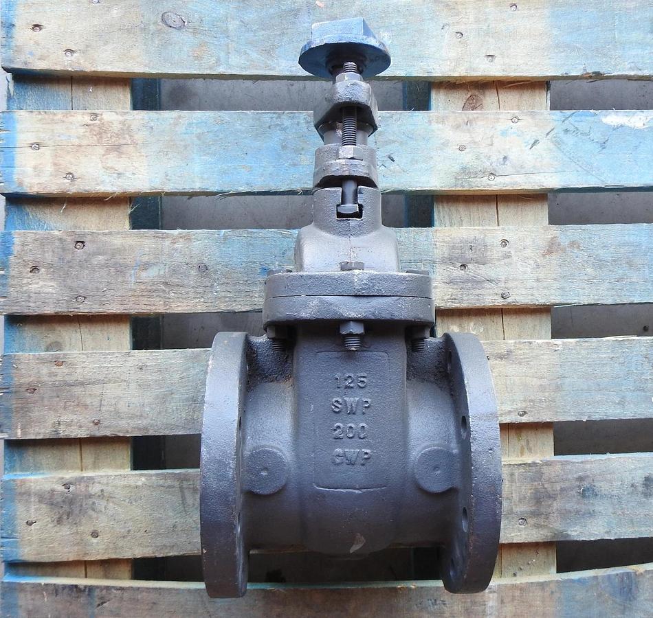 NIBCO 4" INDUSTRIAL VALVE FIRE MAIN GATE 40183 40182 125 SWP 200 WOG - NOB NEW!