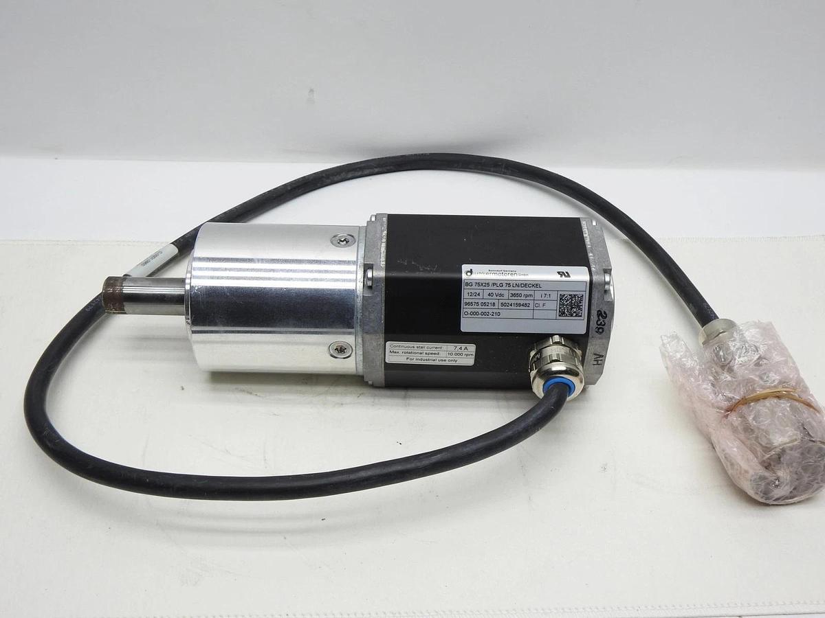 Dunkermotoren 96575 05218 Motor BG 75x25 3650 rpm 40 Vdc PLG 75 LN DECKEL NEW