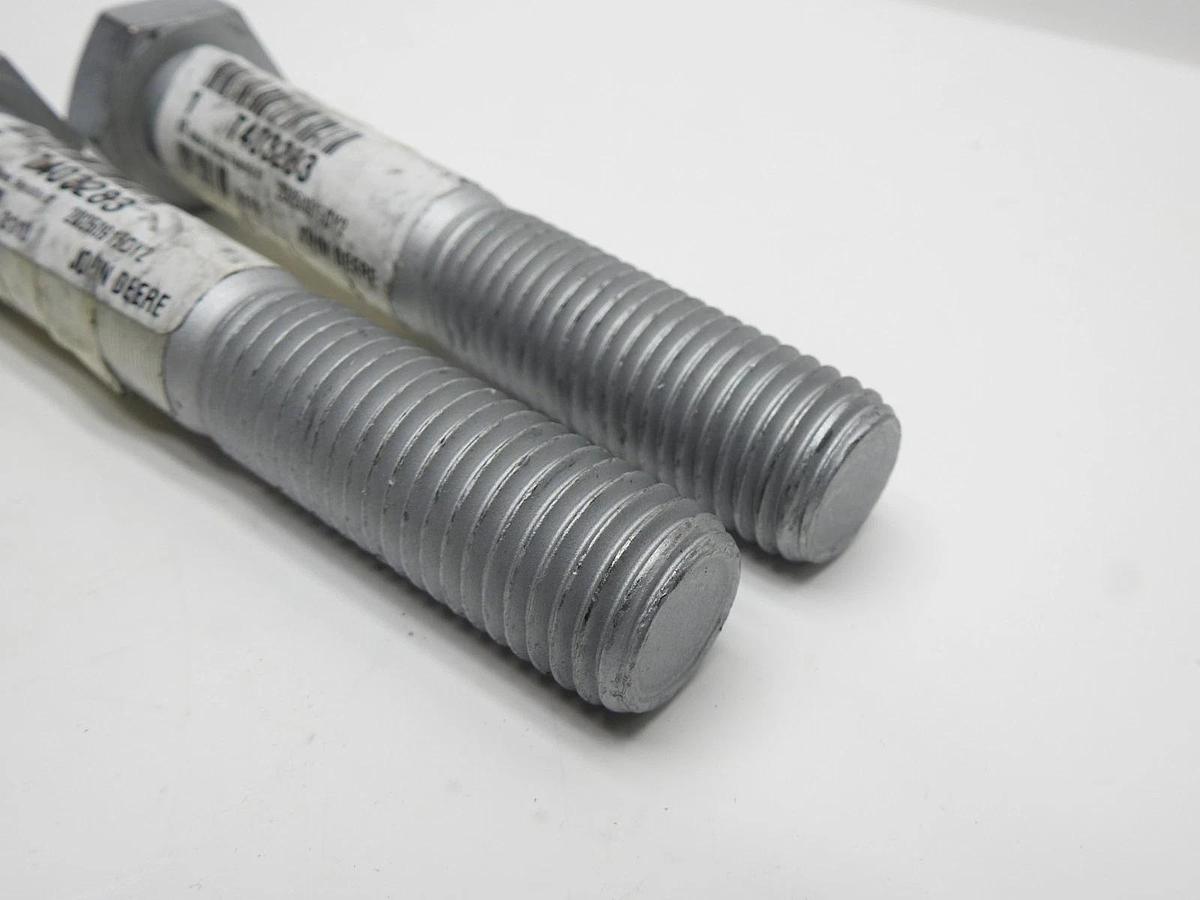 Lot of 2 - John Deere Hex Head Screw T403283 GENUINE OEM