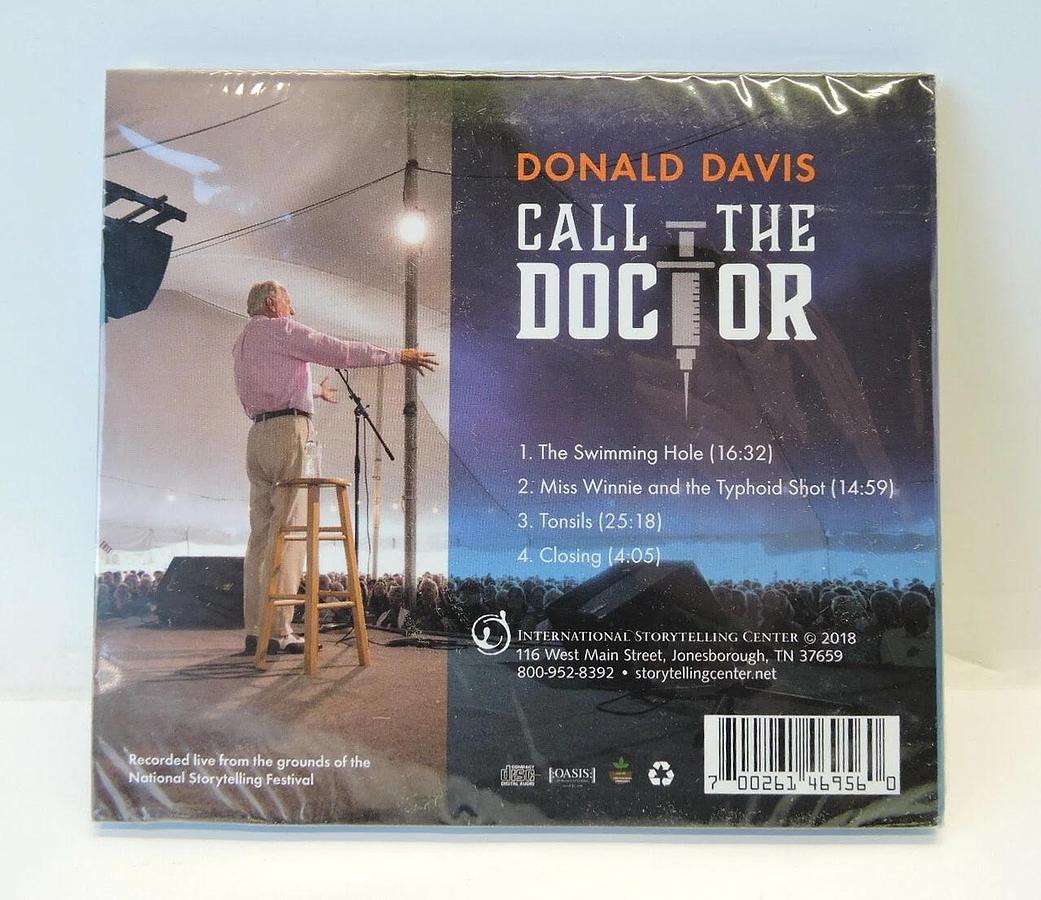 Donald Davis Call the Doctor CD Recorded Live