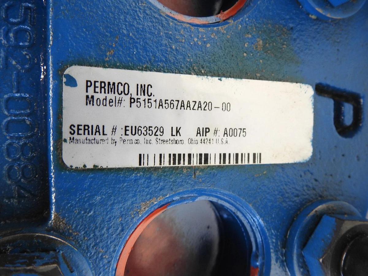 Permco P5151A567AAZA20-00 Hydraulic Gear Pump (20 PSI, 580 GPM) 5151 Series NEW