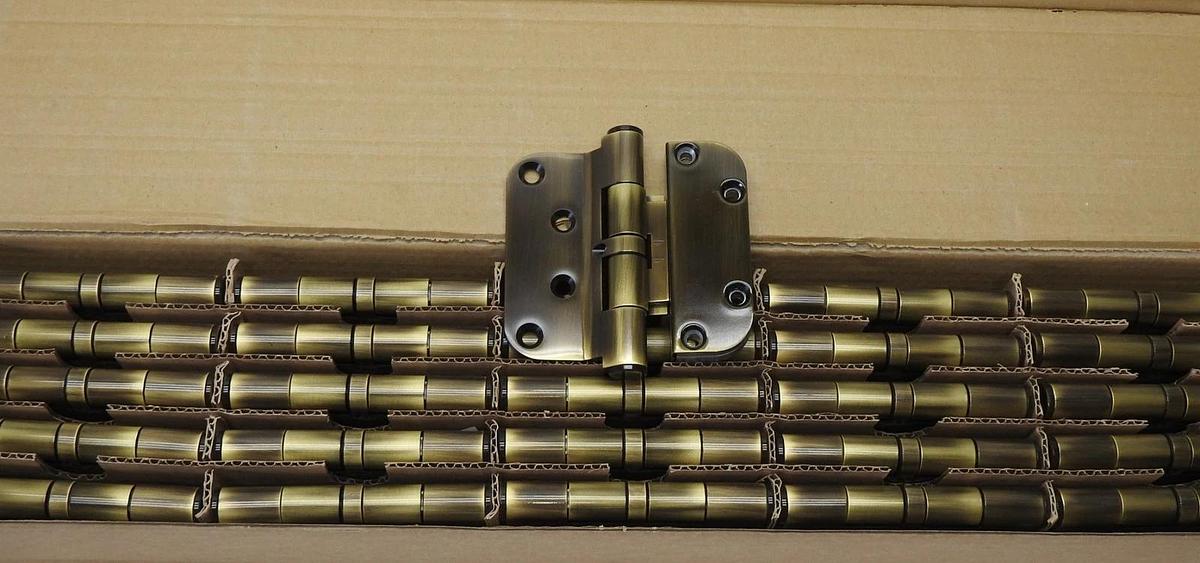 HOPPE F73 Antique Brass Adjustable Hinge MHA-M3535-101-EM (25/Box) - NEW!
