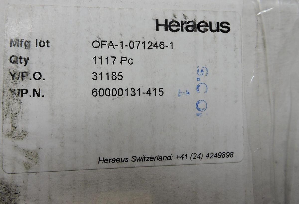 Heraeus Medical Stylets OFA-1-071246-1 60000131-415 (1117 pieces)