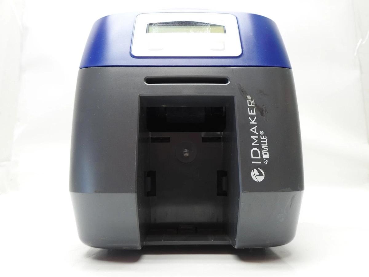 IDville ID Maker Edge STD Duo ID Card Printer System 3300-0021-ID - READ DESC