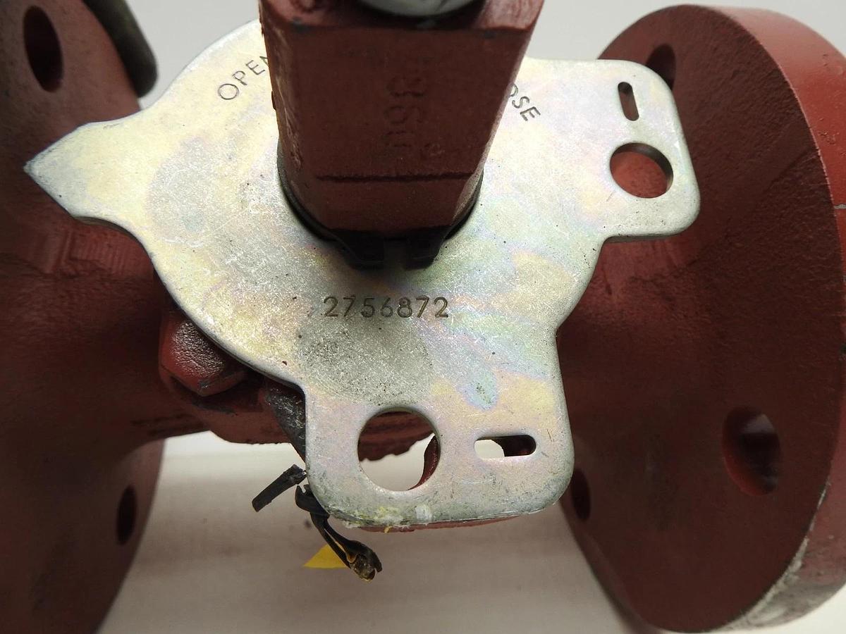 Flowserve B143 2-1/2" Cast Iron Bolted Flange Gas Valve Nordstrom - NEW!