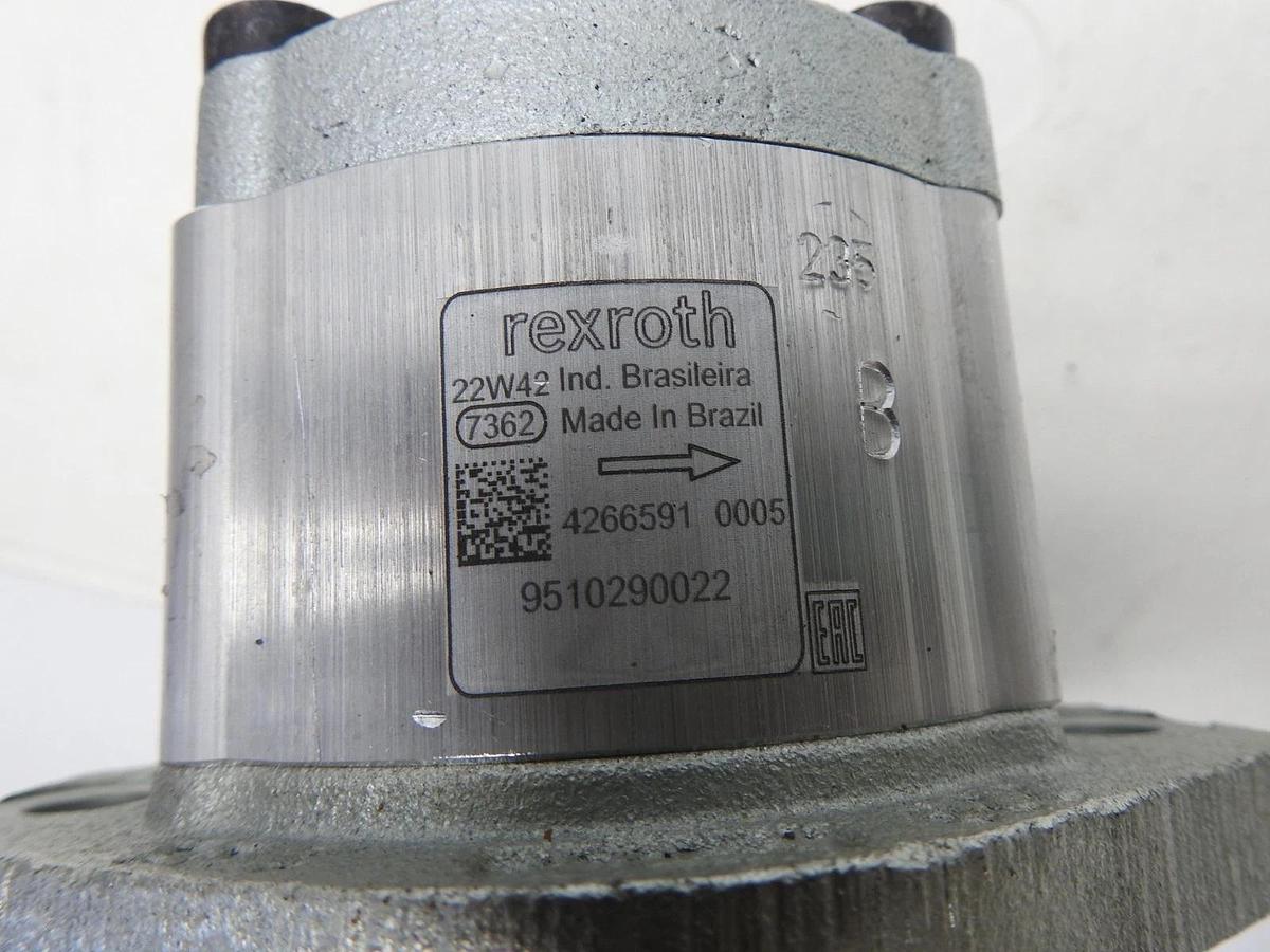 Genuine OEM REXROTH 9510290022 HYDRAULIC GEAR PUMP - NOB NEW!