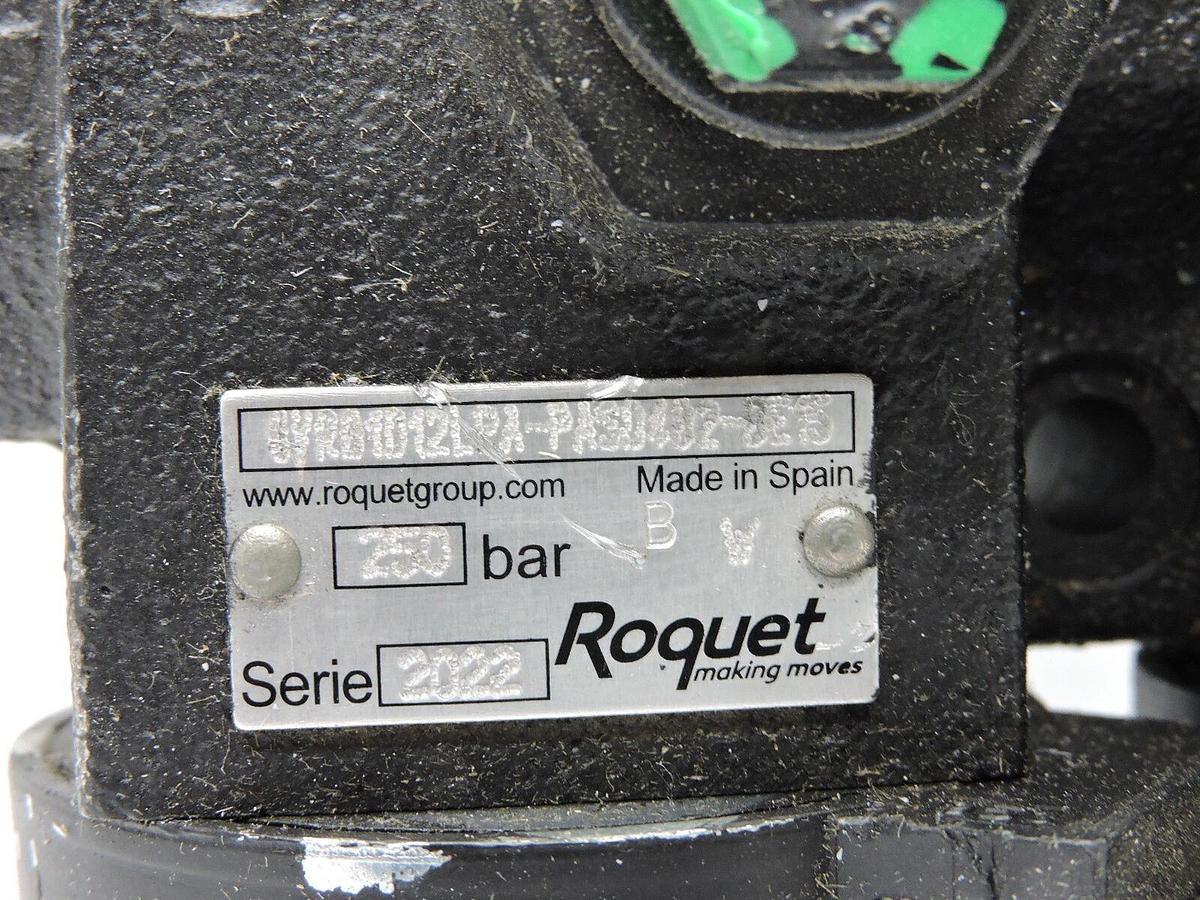 Roquet 250 Bar Solenoid Valve Hydraulic