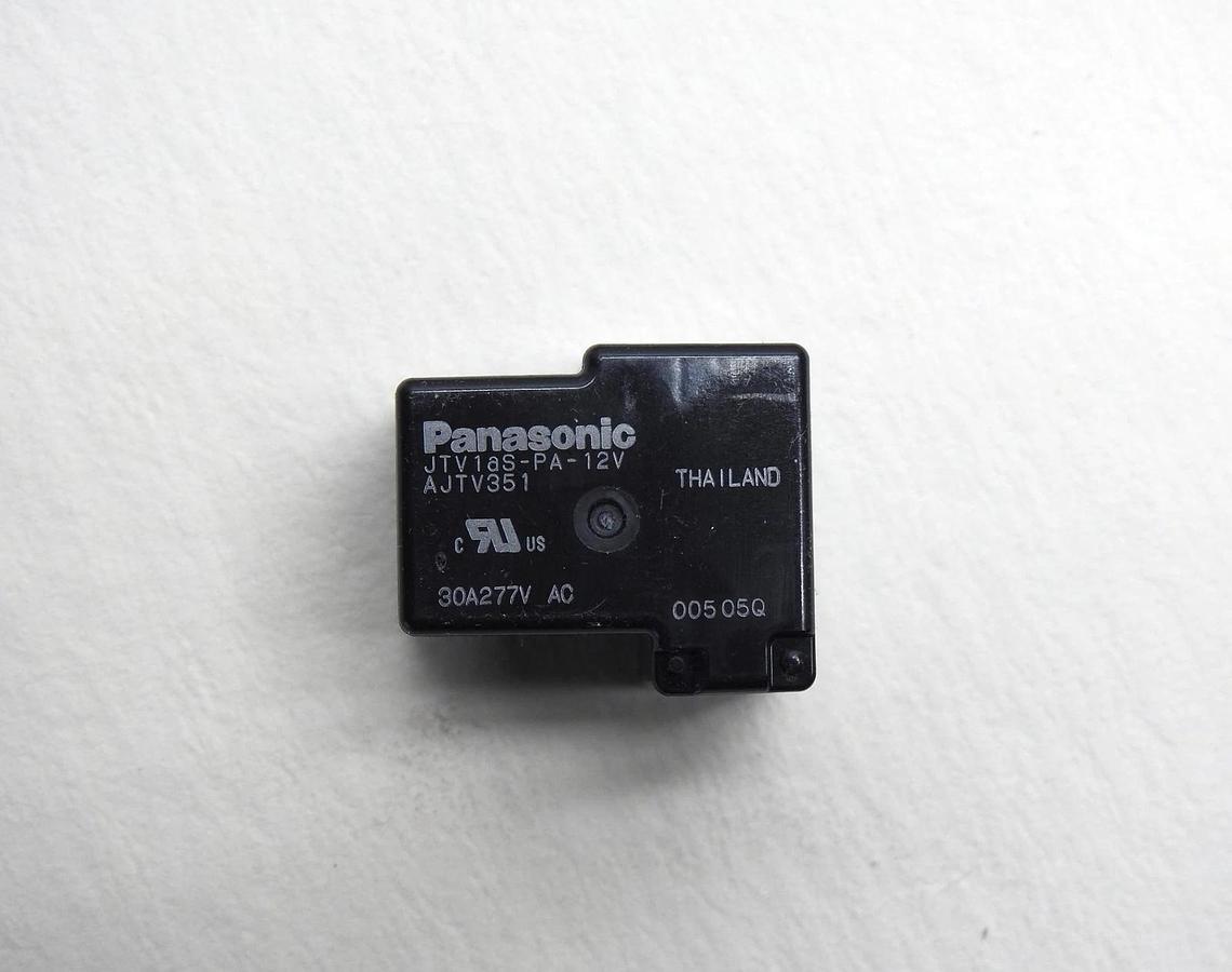 (50 pcs) Panasonic JTV1aS-PA-12V General Purpose Relay AJTV351 JT-Relay 30A 277V