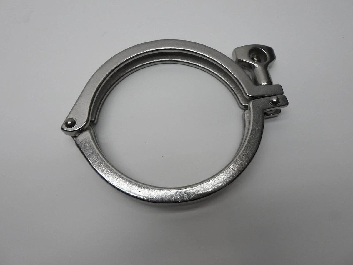 Lot of 18 - Dixon Sanitary 4" Tri Clamp Single Pin Stainless Steel - NEW