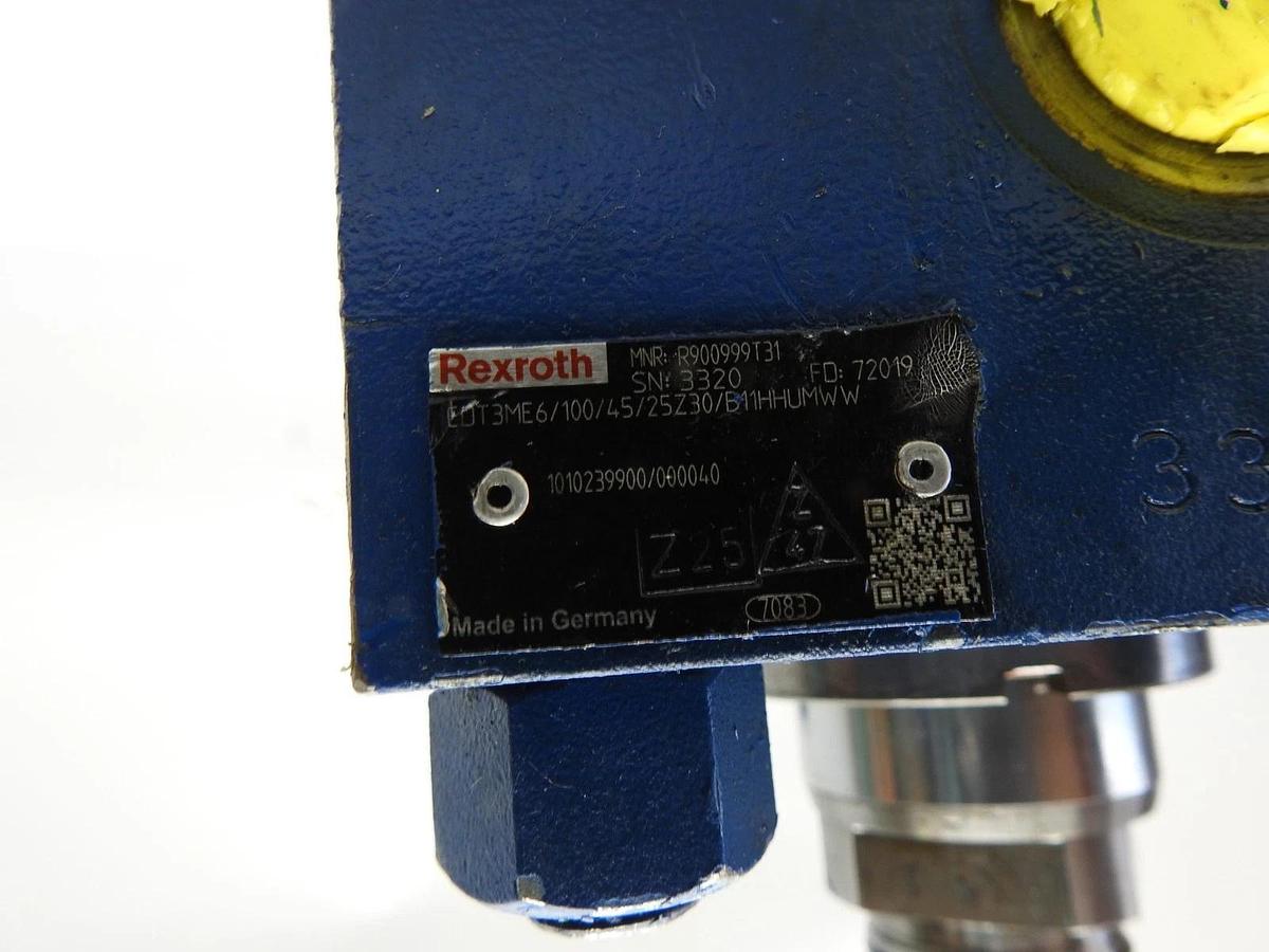Rexroth R900999T31 Hydraulic Cylinder CDT3ME6/100/45/25Z30/B11HHUMWW OEM NEW