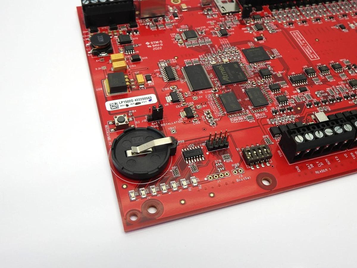 Mercury Security LP1502 LP1502D Intelligent Controller Board ~NO FIRMWARE LOADED