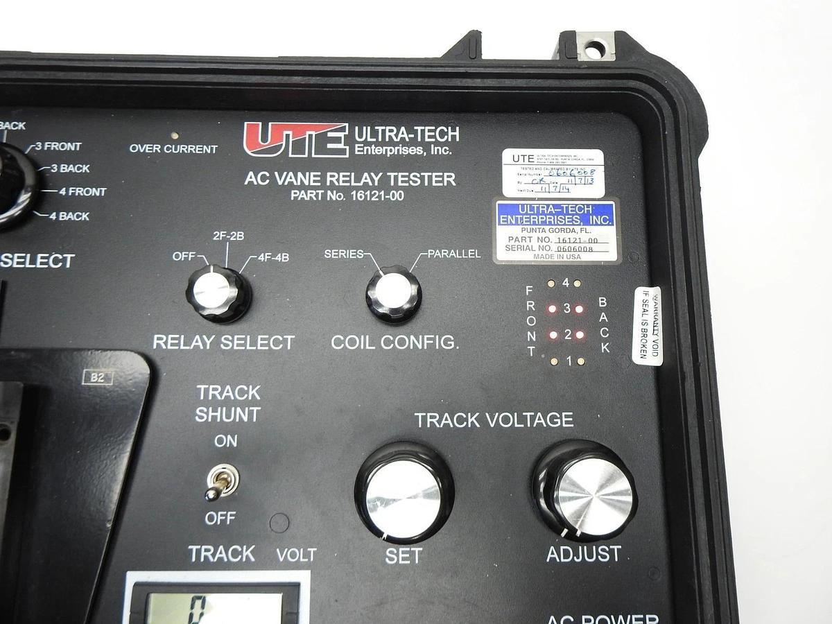 UTE Ultra Tech AC Vane Relay Tester Model No. 16121
