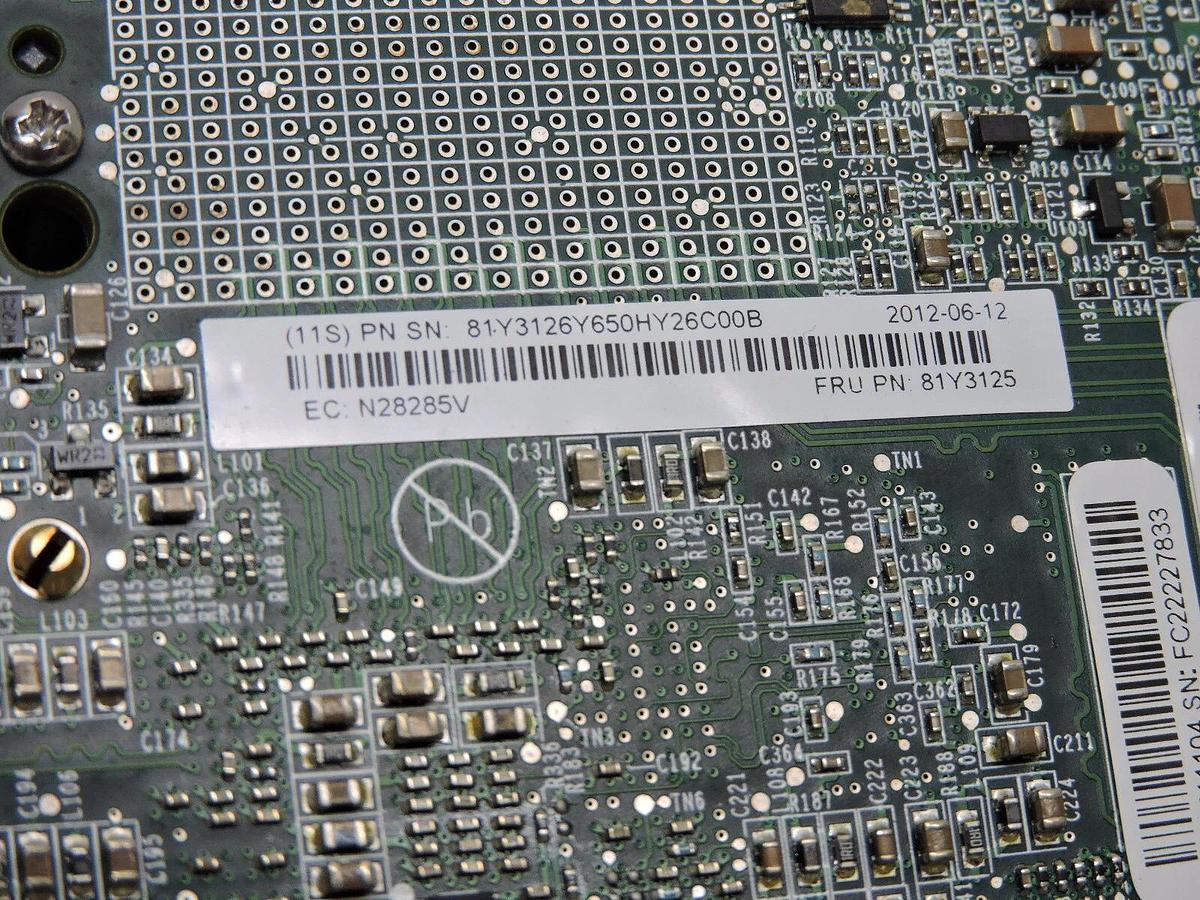 Refurbished IBM 81Y3125 Flex System 4-Port 10GB Ethernet Adapter 8z - FACTORY REMAN!