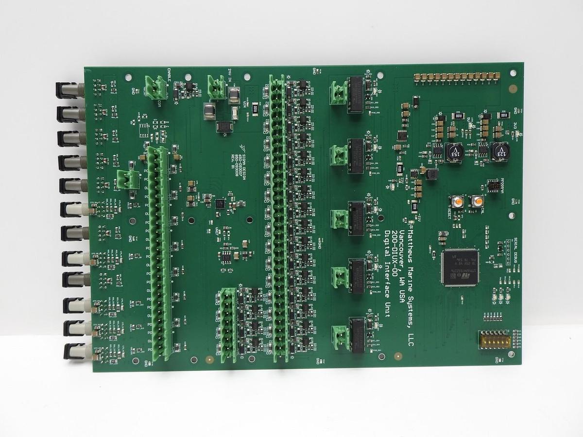 Matthews Marine Systems 200-DIUX-00 Digital Interface Unit Circuit Board Control