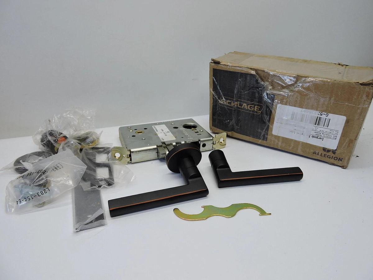 L9080J-18A-613 Schlage L Series Storeroom Commercial Mortise Lock 10-072 613 NEW