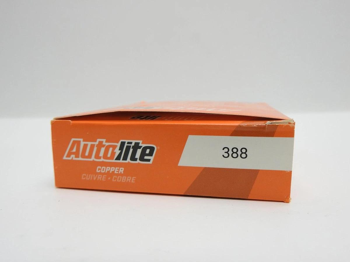 (4 Pack) Autolite 388 Copper Resistor Spark Plugs OEM NEW