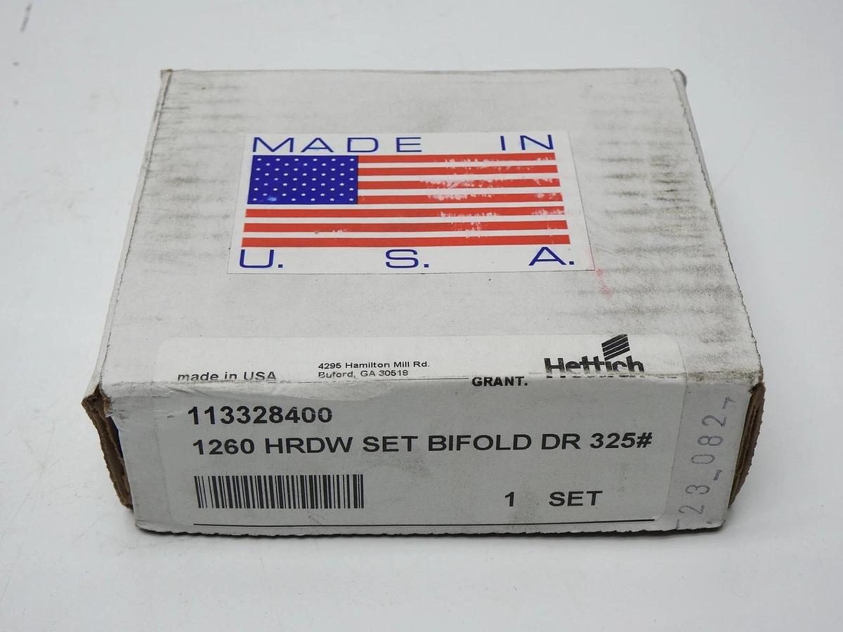 Hettich 1133284 Grant Hardware Set Bifold DR 325# 113328400