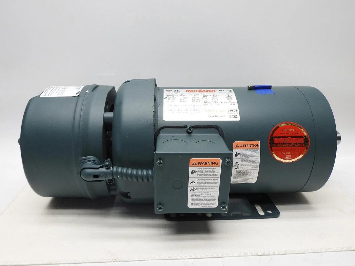 Leeson 122249.00 AC Brake Motor C145T17FK76A, 1.5 HP, 230/460VAC, 1750RPM, 145TC