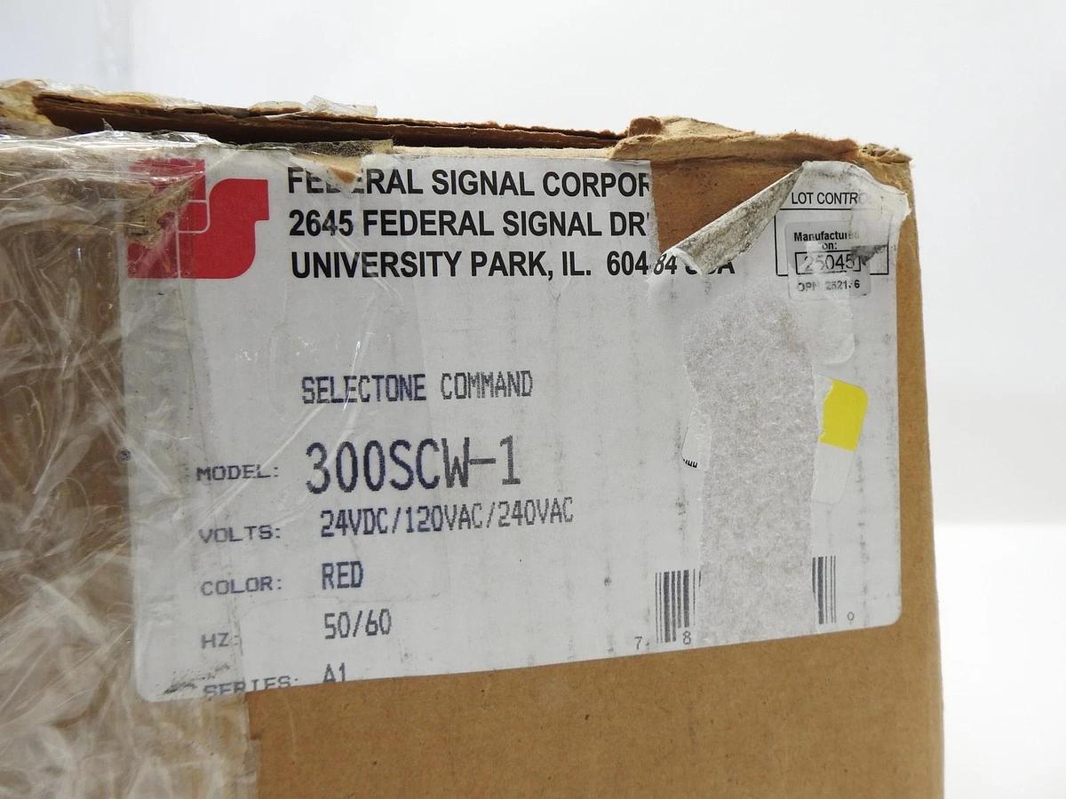 Federal-Signal 300SCW-1 SelecTone Command Unit - NEW IN OPENED BOX!!!